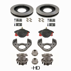 Kodiak Rockwell American 10K Axle Special Single Wheel HD Disc Brake Kit