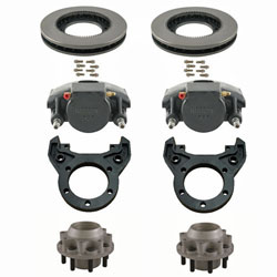 Kodiak Rockwell American 10K Axle Special Single Wheel Automotive/E-coated Disc Brake Kit