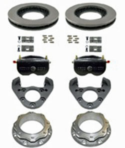 Kodiak Rockwell American 12K Axle Dual Wheel Automotive/E-coated Disc Brake Kit