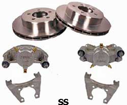 Kodiak 3.5K 10 Inch Slipover Rotor Stainless Steel Disc Brake Kits