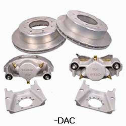 Kodiak 7K 13 Inch Slipover Dacromet Disc Brake Kits