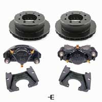 Kodiak Al-Ko/Rockwell 8k 13 Inch Slipover E-Coat Disc Brake Kits