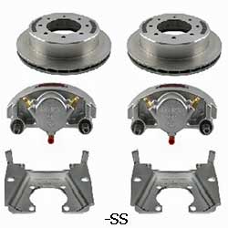 Kodiak Al-Ko/Rockwell 8K 13 Inch Slipover Stainless Steel Disc Brake Kits