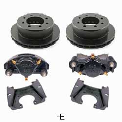 Kodiak Dexter Disc 8k 13 Inch Slipover E-Coat Disc Brake Kits