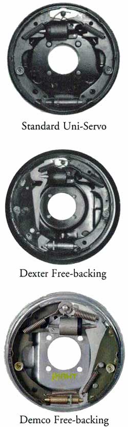 Dexter and Demco 10 x 2 1/4 Inch Hydraulic Brake Assemblies