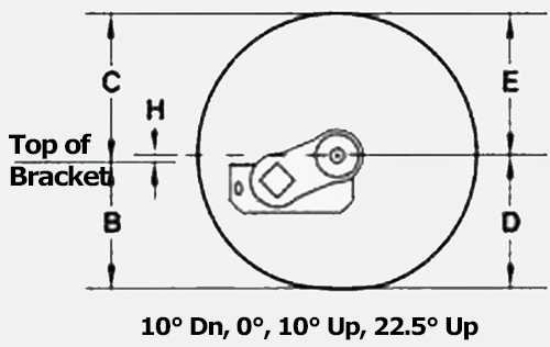 Dexter Torflex Axle Full Load Dimensions