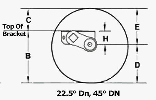 Dexter Torflex Axle Full Load Dimensions