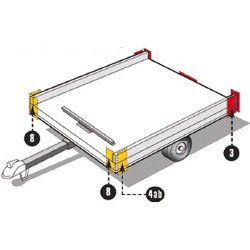 Federal Trailer Lighting Specification Area 1, 2, 6, 7